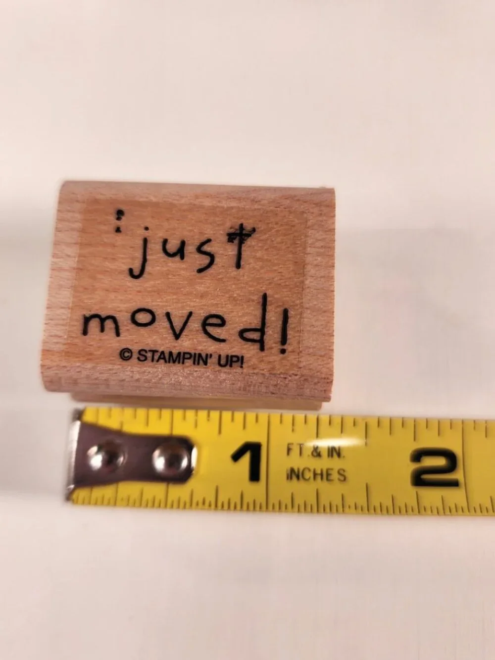 STAMPIN' UP Lot of 11 wood-mounted rubber stamps